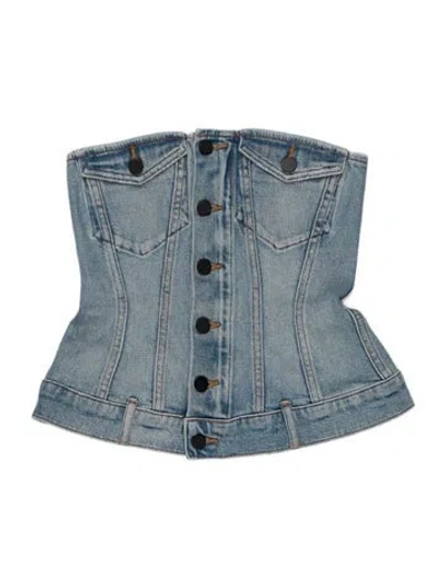 Pre-owned Alexander Wang Sleeveless Top In Blue