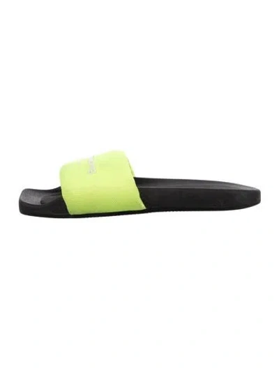 Pre-owned Alexander Wang Slides In Multi