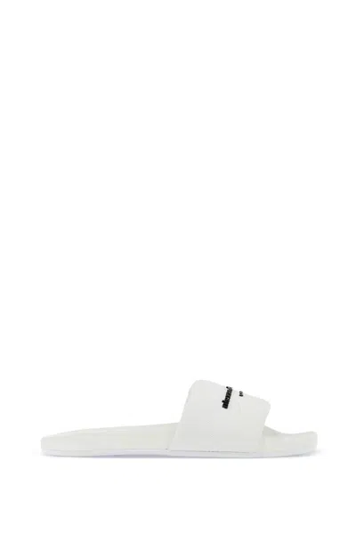 Alexander Wang Pool Slide In White