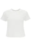 Alexander Wang Slim Fit T-shirt In White