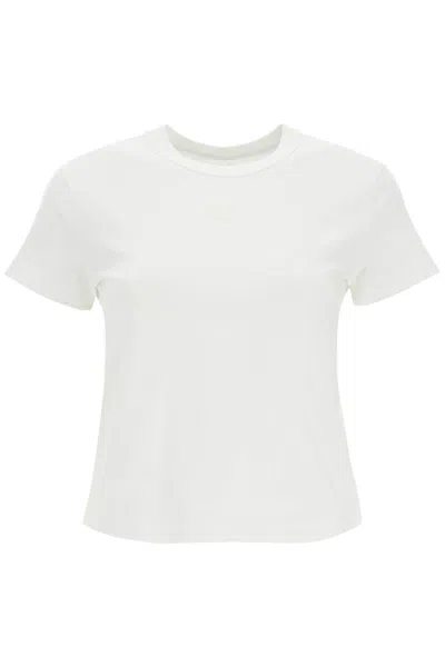 Alexander Wang Slim Fit T-shirt In Grey