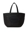 Alexander Wang Women Black Crochet Small Punch Handbag In Black