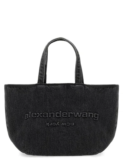 Alexander Wang Small Punch Tote Bag In Grey