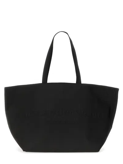 Alexander Wang Small Punch Tote Bag In Black