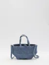 Alexander Wang Punch Small Shopping Bag In Denim