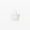 Alexander Wang Small Punch Tote In Off White