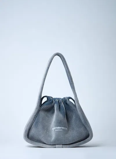 Alexander Wang Small Ryan Handbag In Blue