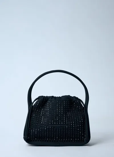 ALEXANDER WANG SMALL RYAN RHINESTONE HANDBAG