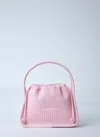 Alexander Wang Women Small Ryan Rhinestone Handbag In Pink