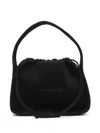 Alexander Wang Small Ryan Ribbed Tote Bag In Black