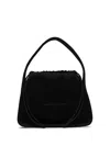 Alexander Wang Ryan Small Bag In Rib Knit In Black