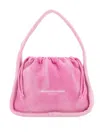 Alexander Wang Pink Corduroy Small Ryan Handbag