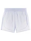 Alexander Wang Elasticated Mini Shorts In White