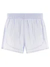Alexander Wang Elasticated Mini Shorts In White