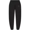 Alexander Wang Essential Terry Classic Sweatpant Puff Paint Logo Clothing In Nero