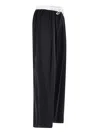 Alexander Wang Sports Pants With Boxers In Black