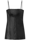 Alexander Wang Minikleid Mit Eckigem Ausschnitt In Schwarz