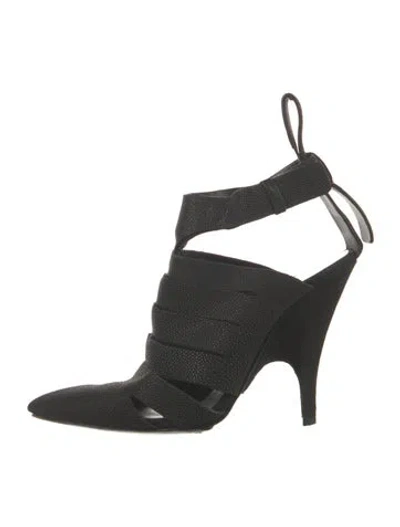 Pre-owned Alexander Wang Stingray Pumps In Black