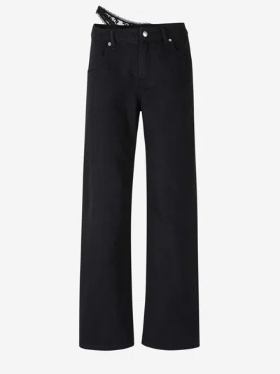 ALEXANDER WANG ALEXANDER WANG STRAIGHT COTTON JEANS