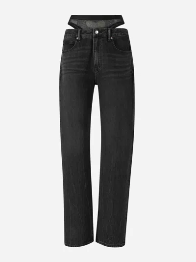 ALEXANDER WANG ALEXANDER WANG STRAIGHT FIT JEANS