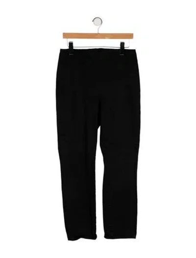 Pre-owned Alexander Wang Straight Leg Pants In Black