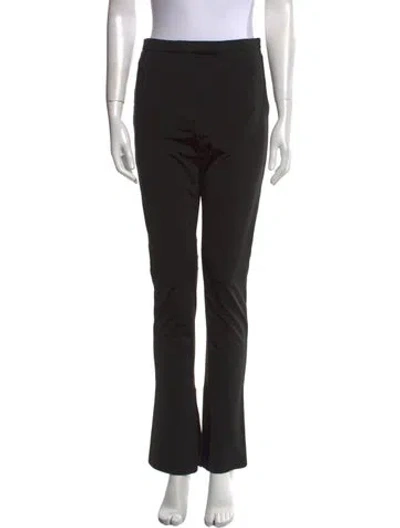 Pre-owned Alexander Wang Straight Leg Pants In Black