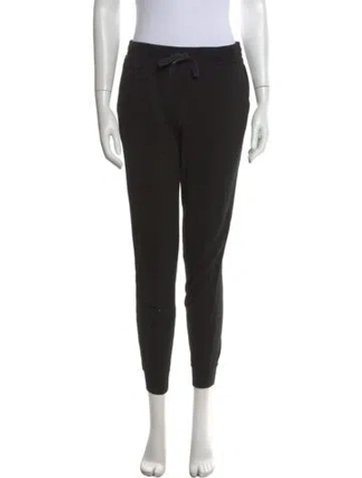 Pre-owned Alexander Wang Straight Leg Pants In Black