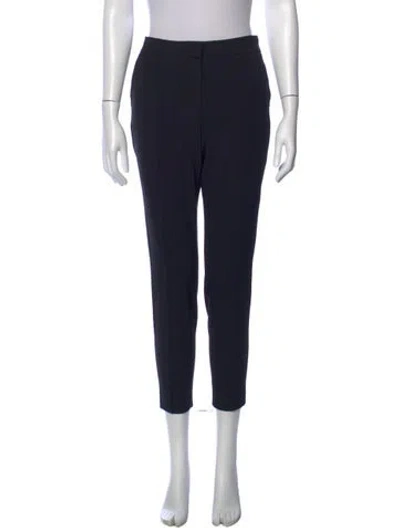 Pre-owned Alexander Wang Straight Leg Pants In Black
