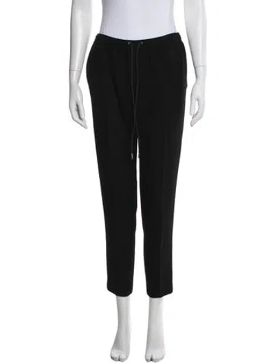Pre-owned Alexander Wang Straight Leg Pants In Black