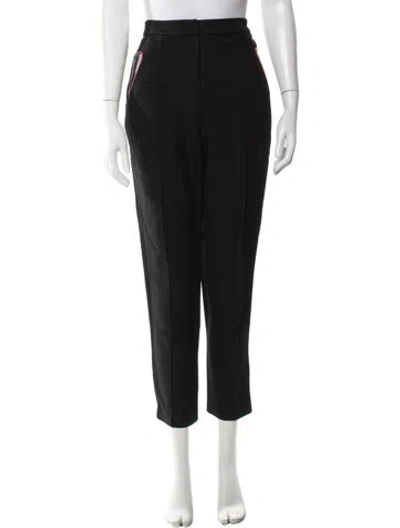 Pre-owned Alexander Wang Straight Leg Pants In Black
