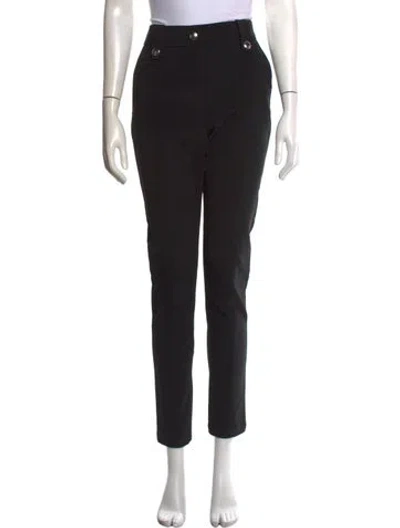 Pre-owned Alexander Wang Straight Leg Pants In Black