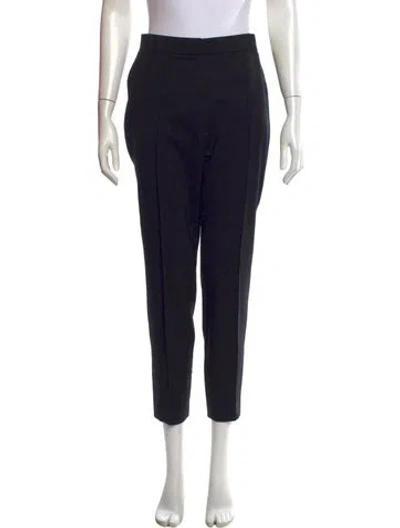 Pre-owned Alexander Wang Straight Leg Pants In Black
