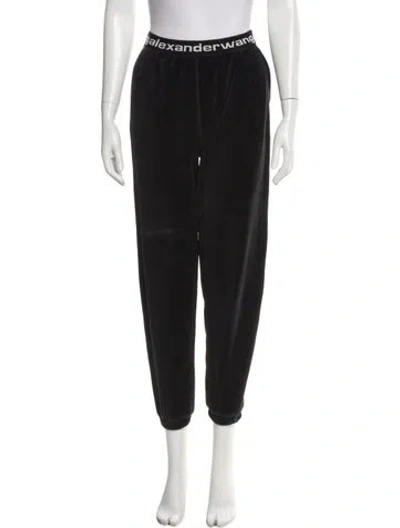 Pre-owned Alexander Wang Straight Leg Pants In Blue