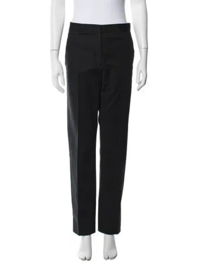 Pre-owned Alexander Wang Straight Leg Pants In Blue