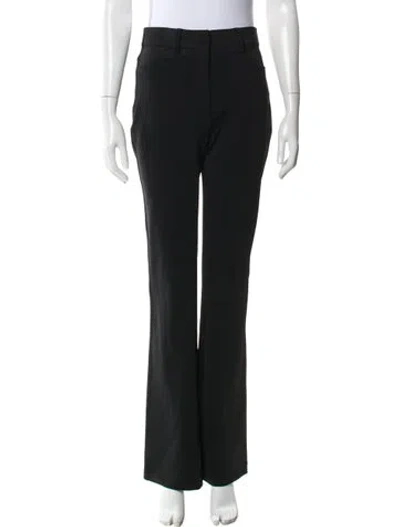 Pre-owned Alexander Wang Straight Leg Pants In Green