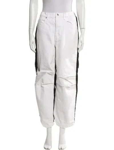 Pre-owned Alexander Wang Straight Leg Pants In Multi