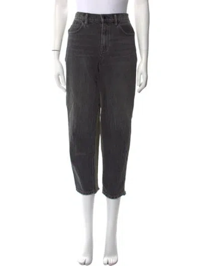 Pre-owned Alexander Wang Straight Leg Pants In Multi