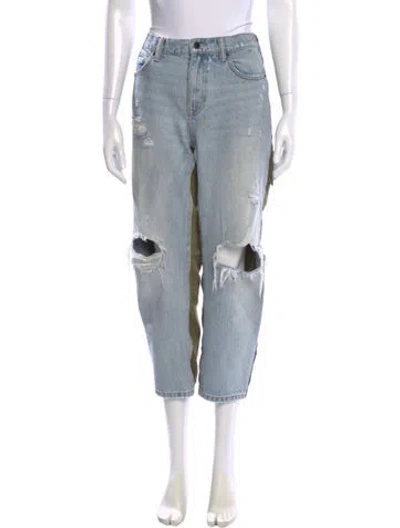 Pre-owned Alexander Wang Straight Leg Pants In Multi