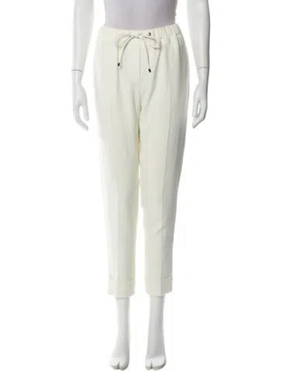 Pre-owned Alexander Wang Straight Leg Pants In Neutral