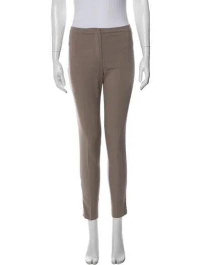 Pre-owned Alexander Wang Straight Leg Pants In Neutral
