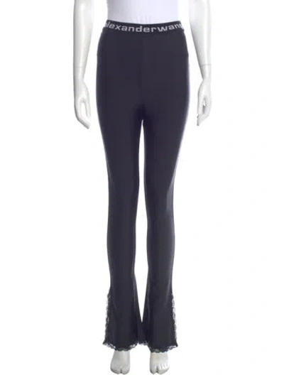 Pre-owned Alexander Wang Straight Leg Pants W/ Tags In Blue