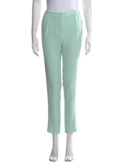 Pre-owned Alexander Wang Straight Leg Pants W/ Tags In Green