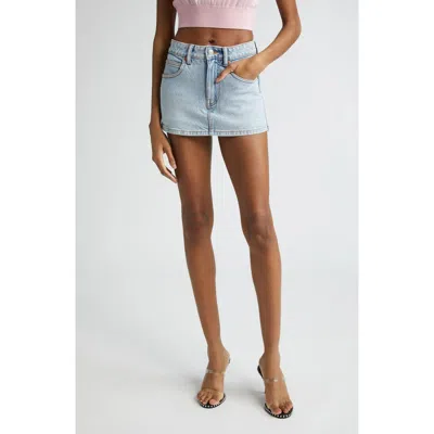 ALEXANDER WANG ALEXANDER WANG STRETCH DENIM SKORT