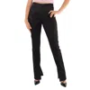Alexander Wang Stretch-satin Tailored Legging In Black
