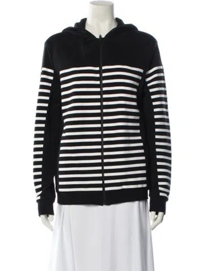 Pre-owned Alexander Wang Striped Evening Jacket In Blue