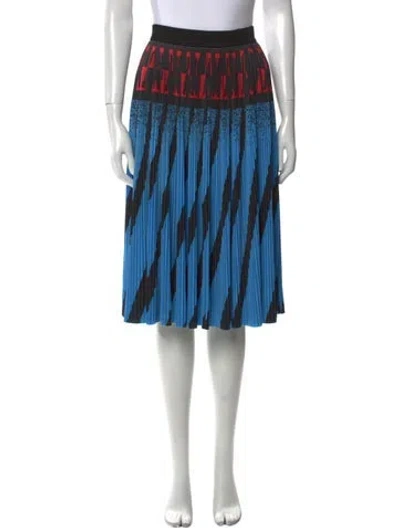 Pre-owned Alexander Wang Striped Knee-length Skirt In Multi