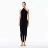 Alexander Wang Structured Bodice Dress In Black