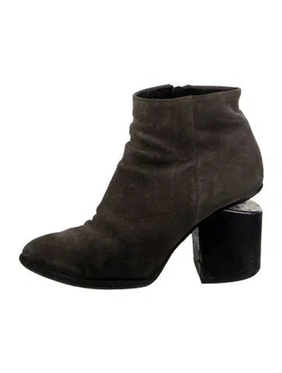 Pre-owned Alexander Wang Suede Boots In Black