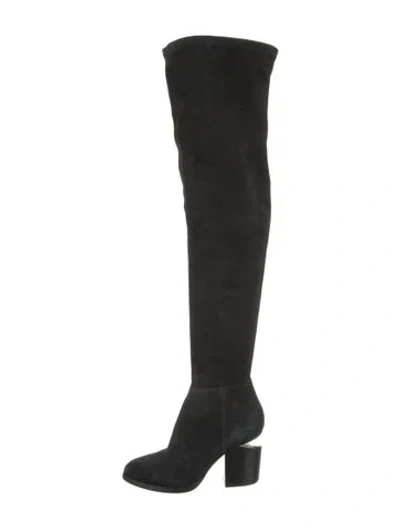 Pre-owned Alexander Wang Suede Boots In Black