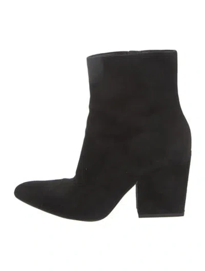 Pre-owned Alexander Wang Suede Boots In Black